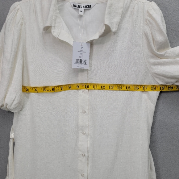 WALTER BAKER TYANNA IVORY DRESS, SIZE M - Picture 8 of 9